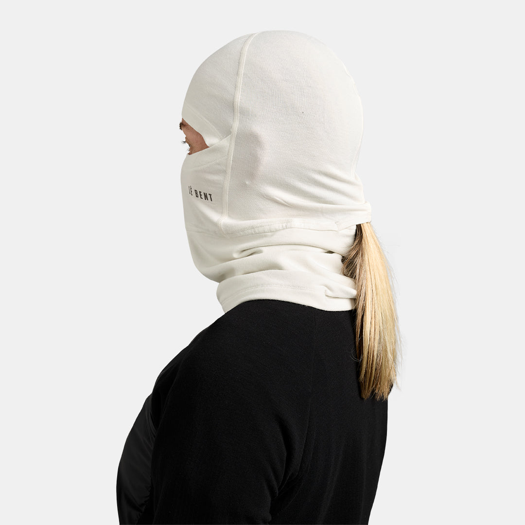 Heavyweight Grid Fleece Merino Balaclava