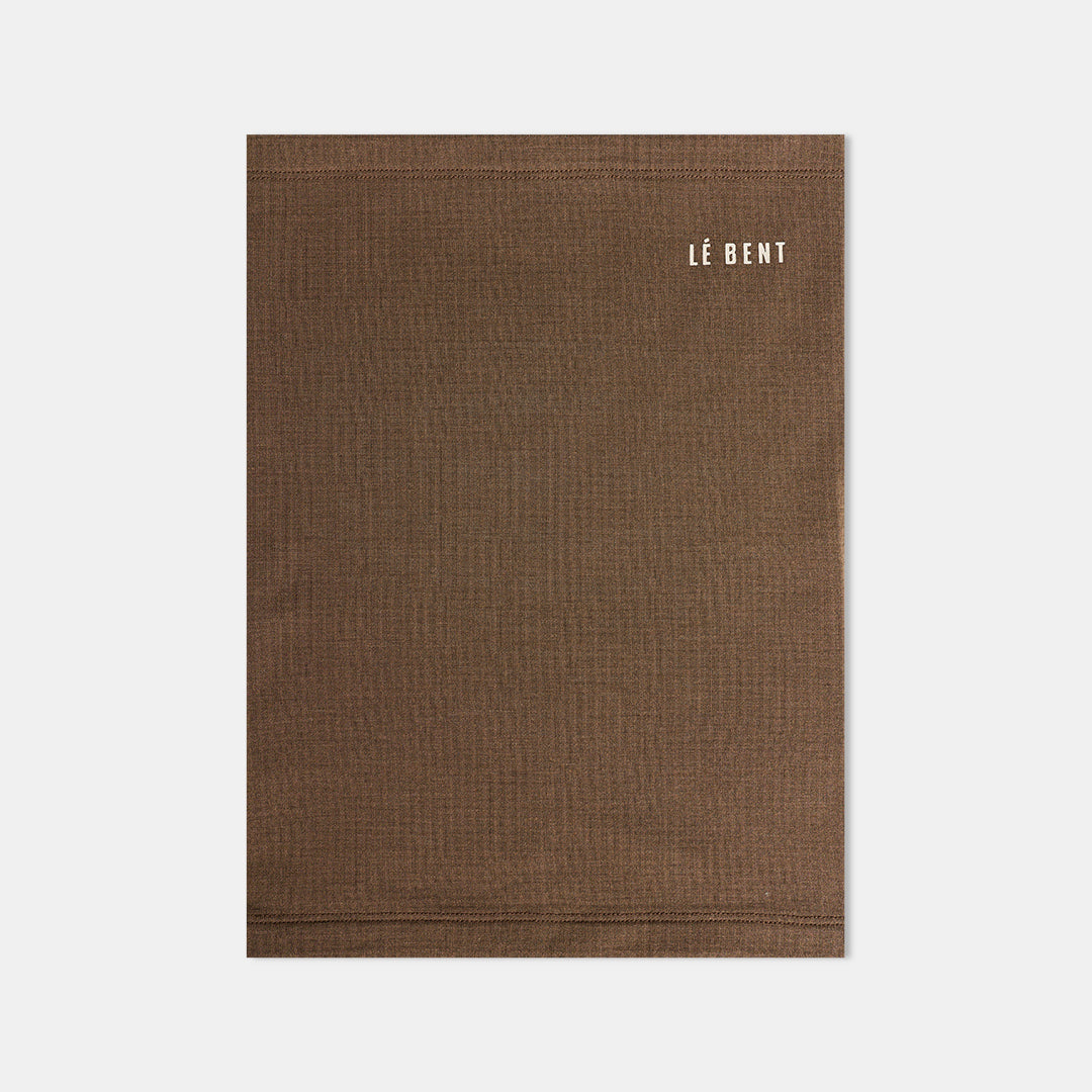Heavyweight Grid Fleece Merino Neck Gaiter