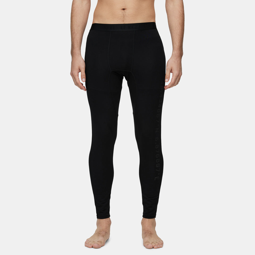 Mens Merino Midweight Base Layer Bottom
