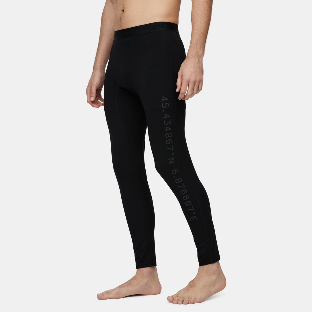 Mens Merino Midweight Base Layer Bottom
