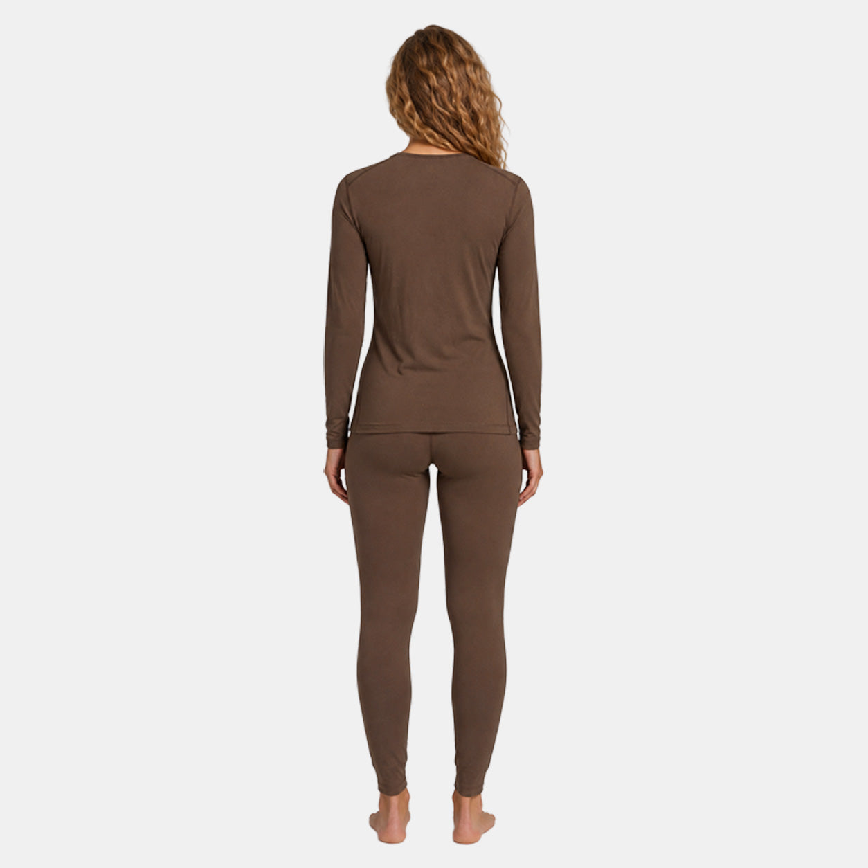 Womens Merino Midweight Base Layer Crew
