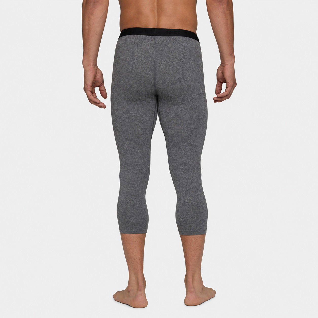Mens Merino Midweight 3/4 Base Layer Bottom