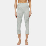 Womens Merino Fractal Midweight 3/4 Base Layer Bottom