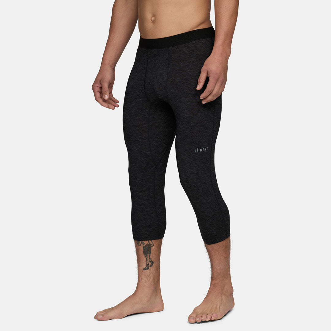 Mens Merino Featherweight 3/4 Base Layer Bottom