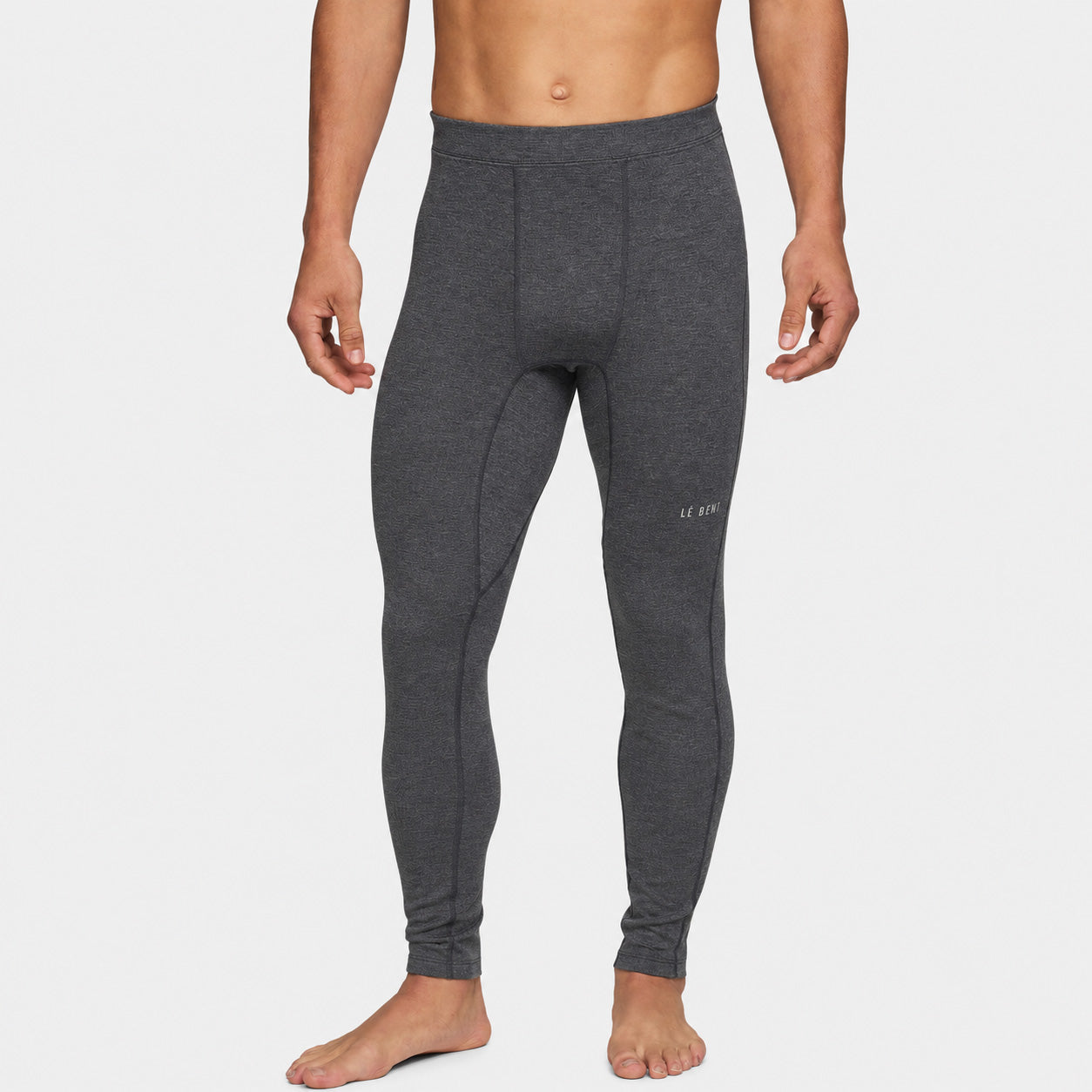 Mens Merino Heavyweight Grid Fleece Base Layer Bottom