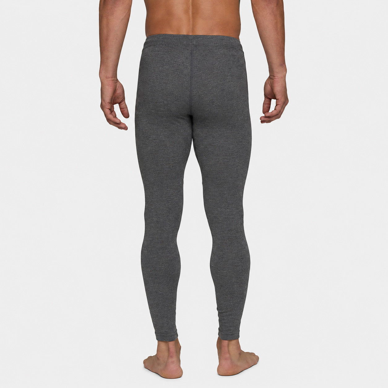 Mens Merino Heavyweight Grid Fleece Base Layer Bottom