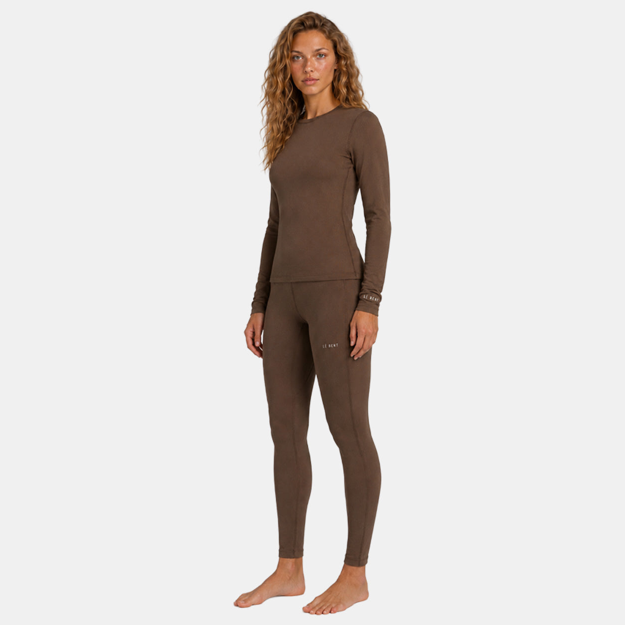 Womens Merino Heavyweight Grid Fleece Base Layer Bottom