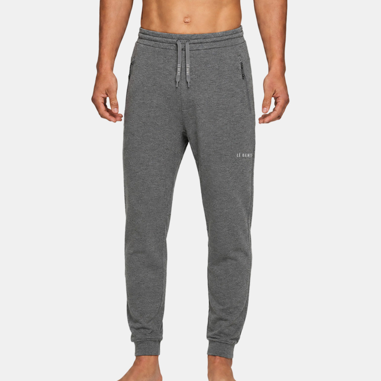 Mens Merino Heavyweight Grid Fleece Jogger