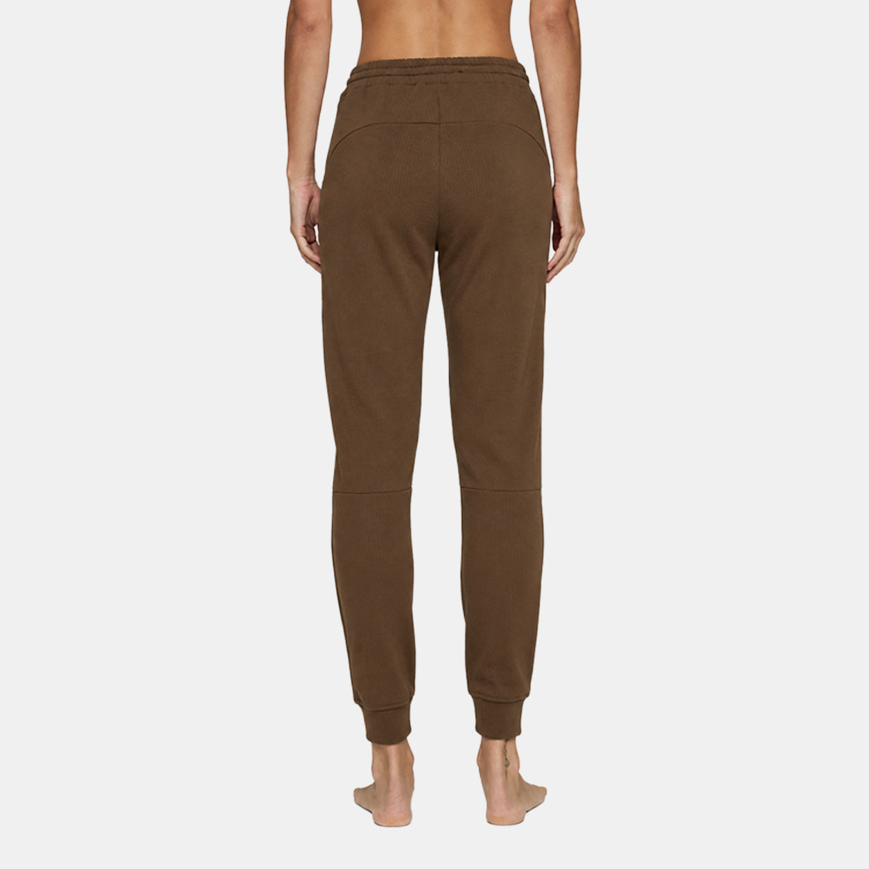 Womens Merino Heavyweight Grid Fleece Jogger