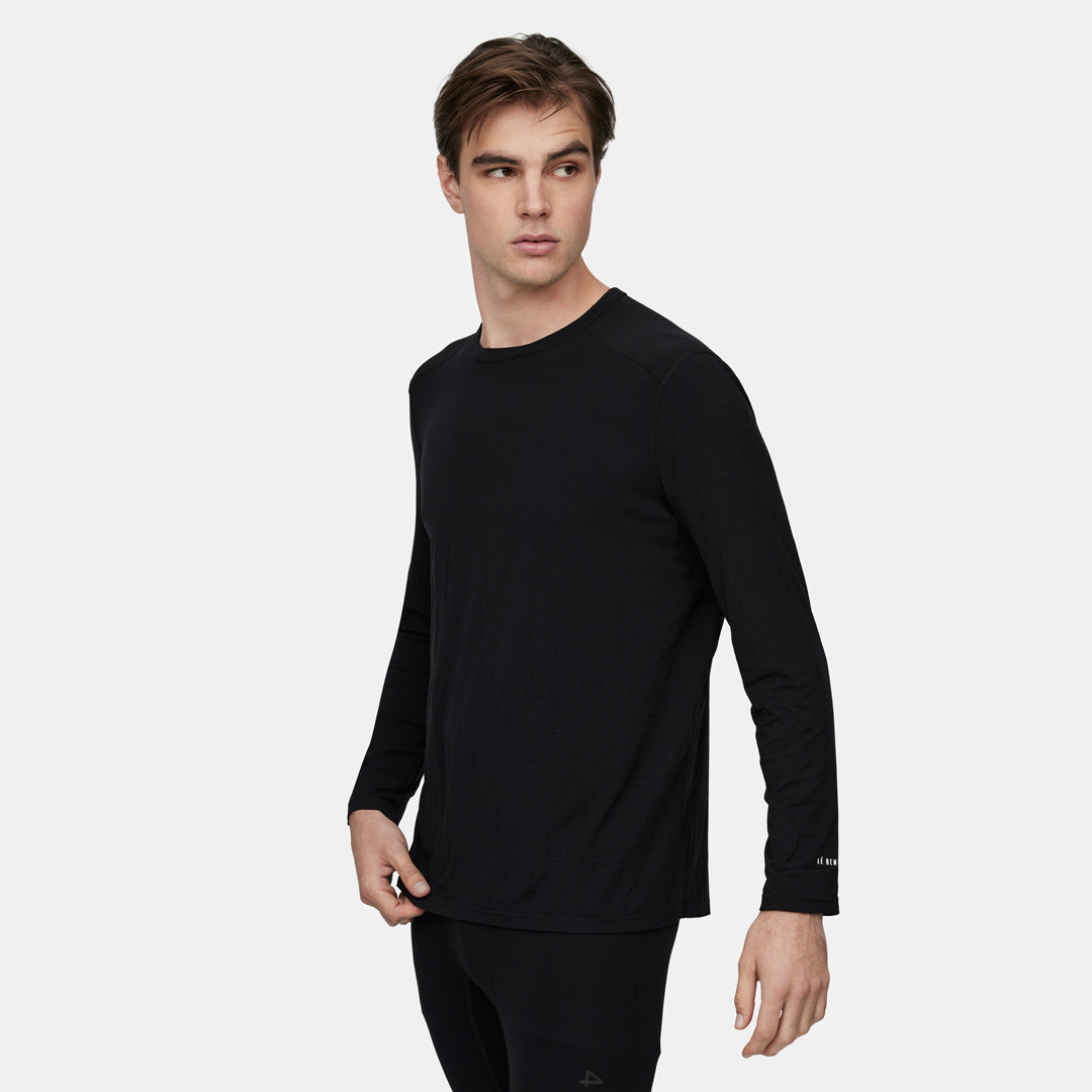 Mens Merino Core Lightweight Base Layer Crew