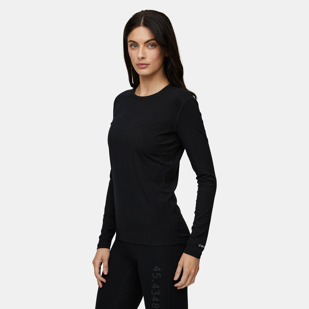 Womens Merino Core Midweight Base Layer Crew
