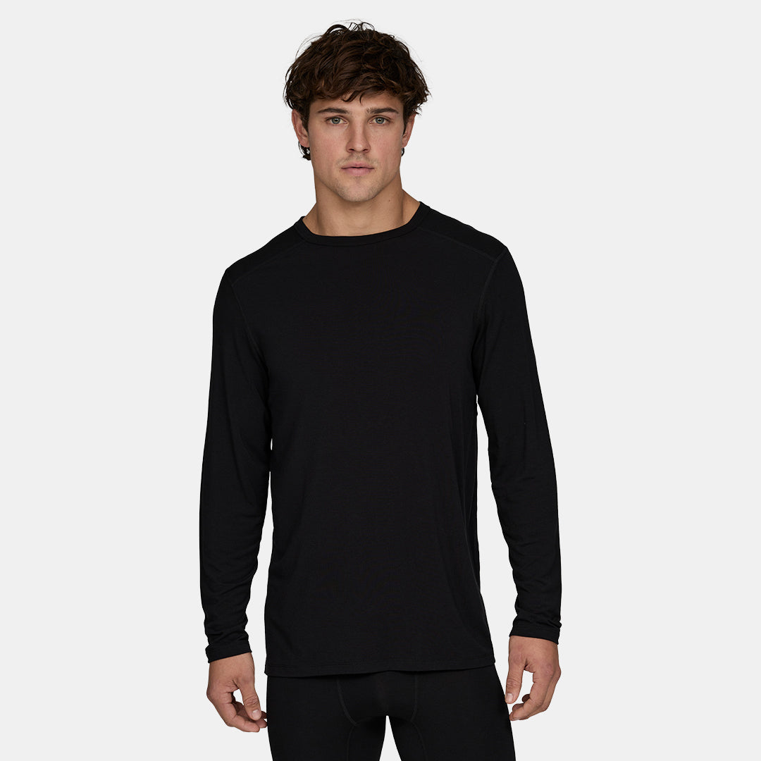 Mens Merino Lightweight Base Layer Crew