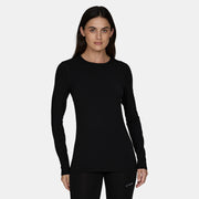 Womens Merino Midweight Base Layer Crew