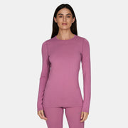 Womens Merino Midweight Base Layer Crew