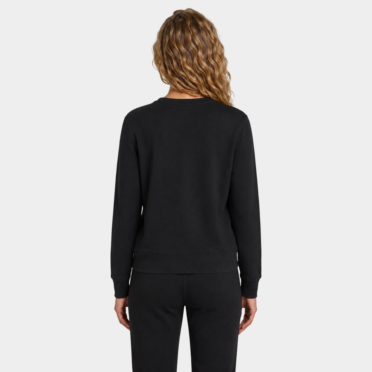 Womens Merino Heavyweight Grid Fleece Sweater