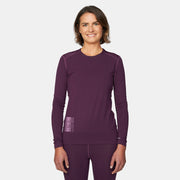 Womens Merino Midweight Glacier Base Layer Crew