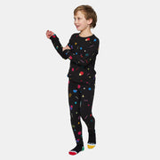 Kids Confetti Midweight Base Layer Raglan