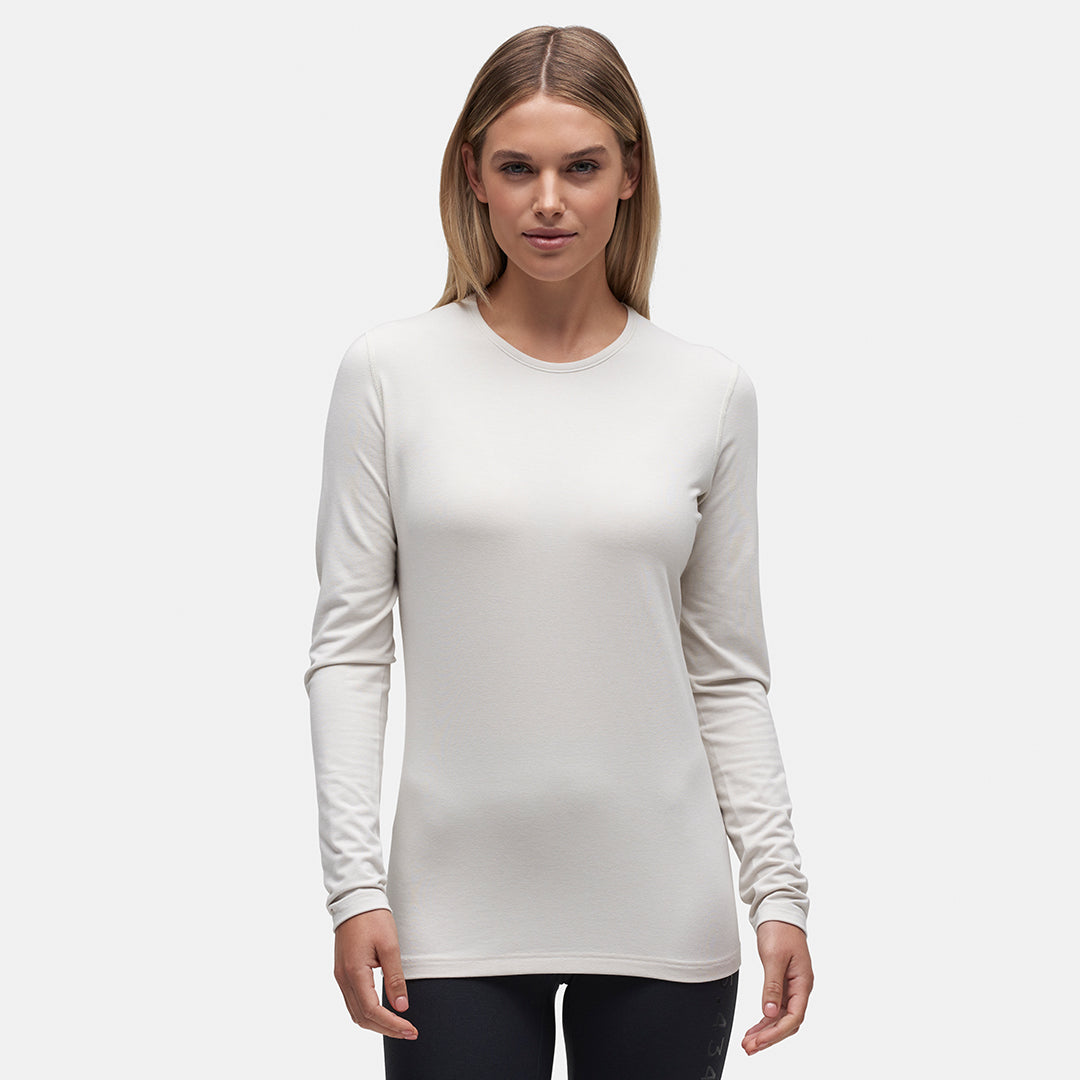 Womens Merino Midweight Crew Base Layer