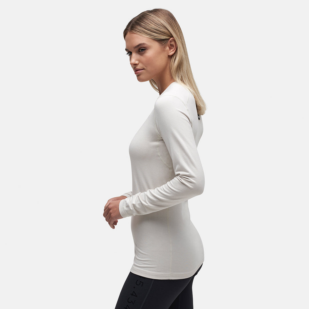 Womens Merino Midweight Crew Base Layer