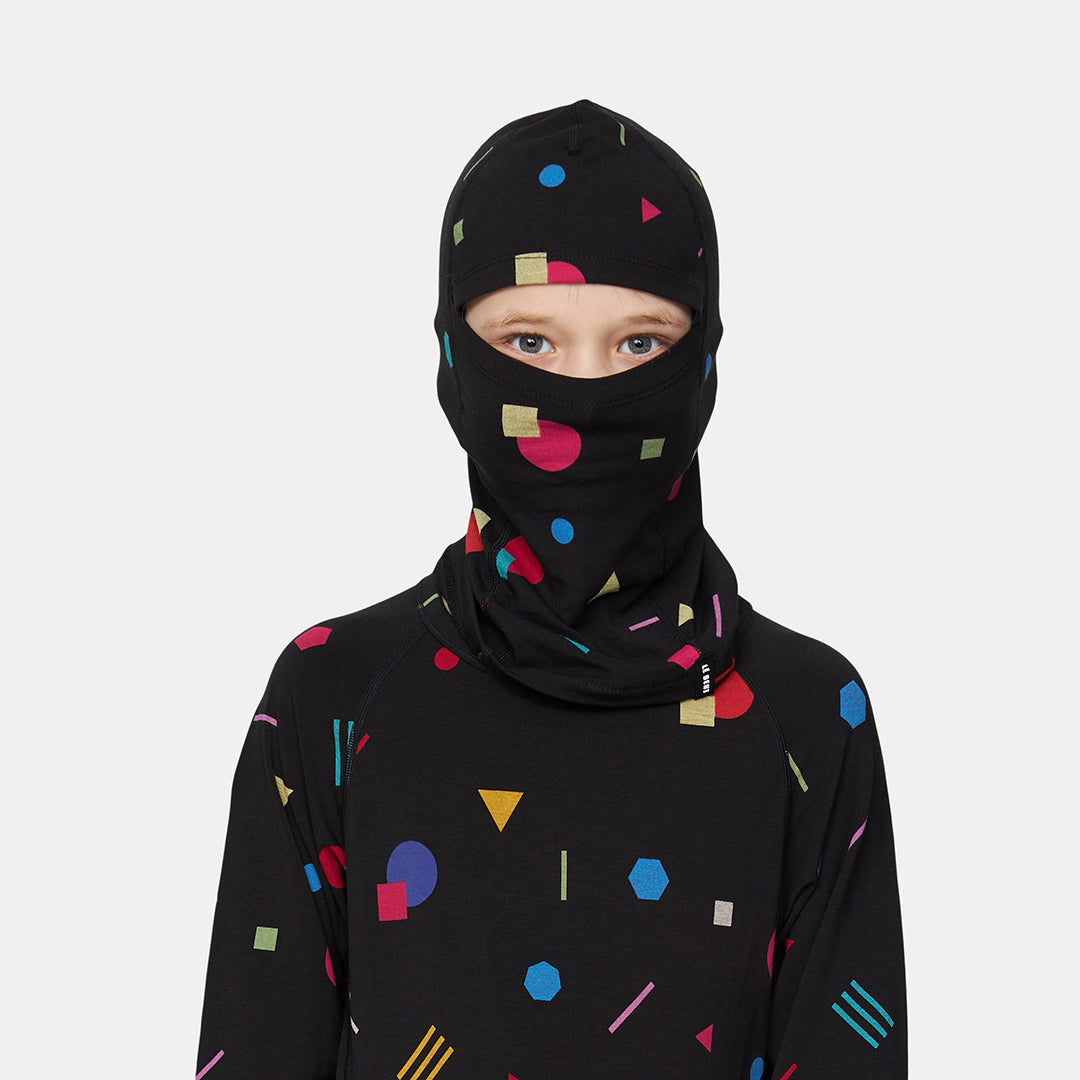 Kids Confetti Midweight Merino Balaclava
