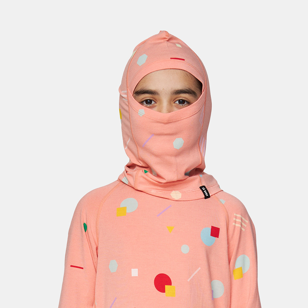 Kids Confetti Midweight Merino Balaclava