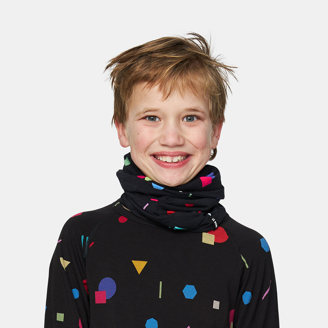 Kids Confetti Midweight Merino Neck Gaiter