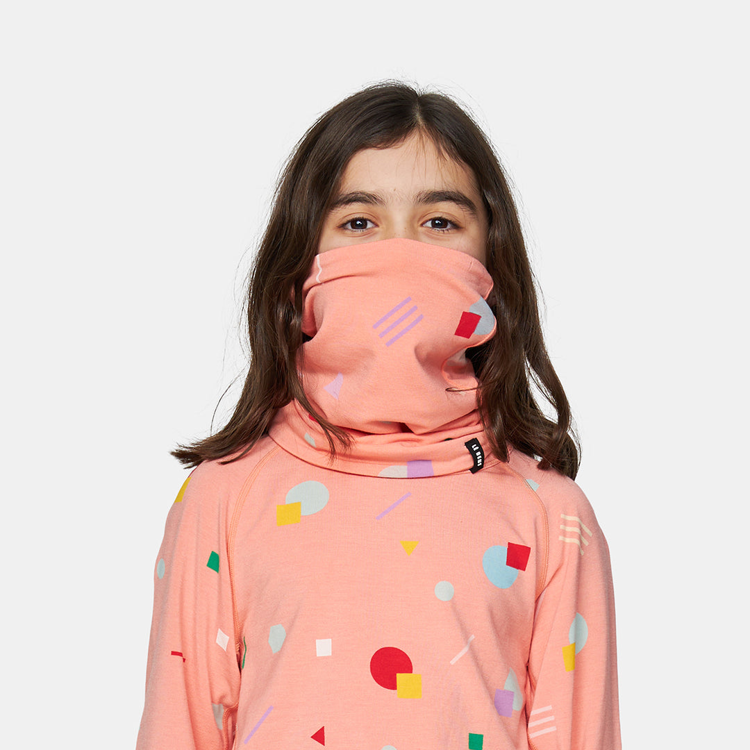 Kids Confetti Midweight Merino Neck Gaiter