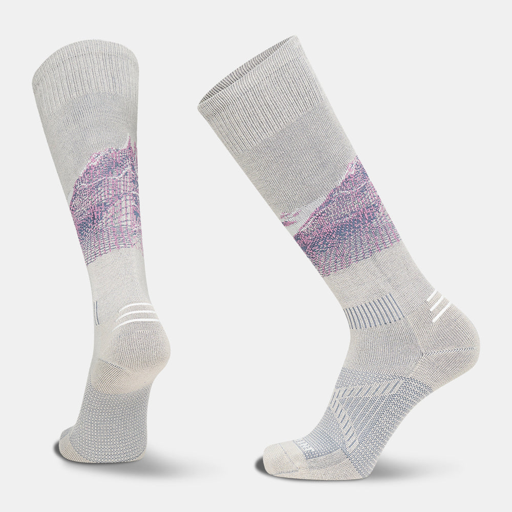 Elyse Saugstad Pro Series Zero Cushion Merino Snow Sock