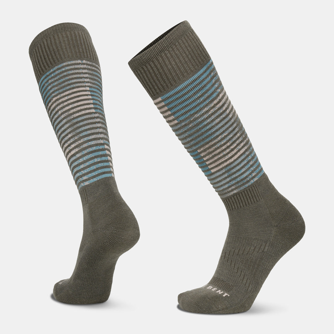 Squall Light Cushion Merino Snow Sock