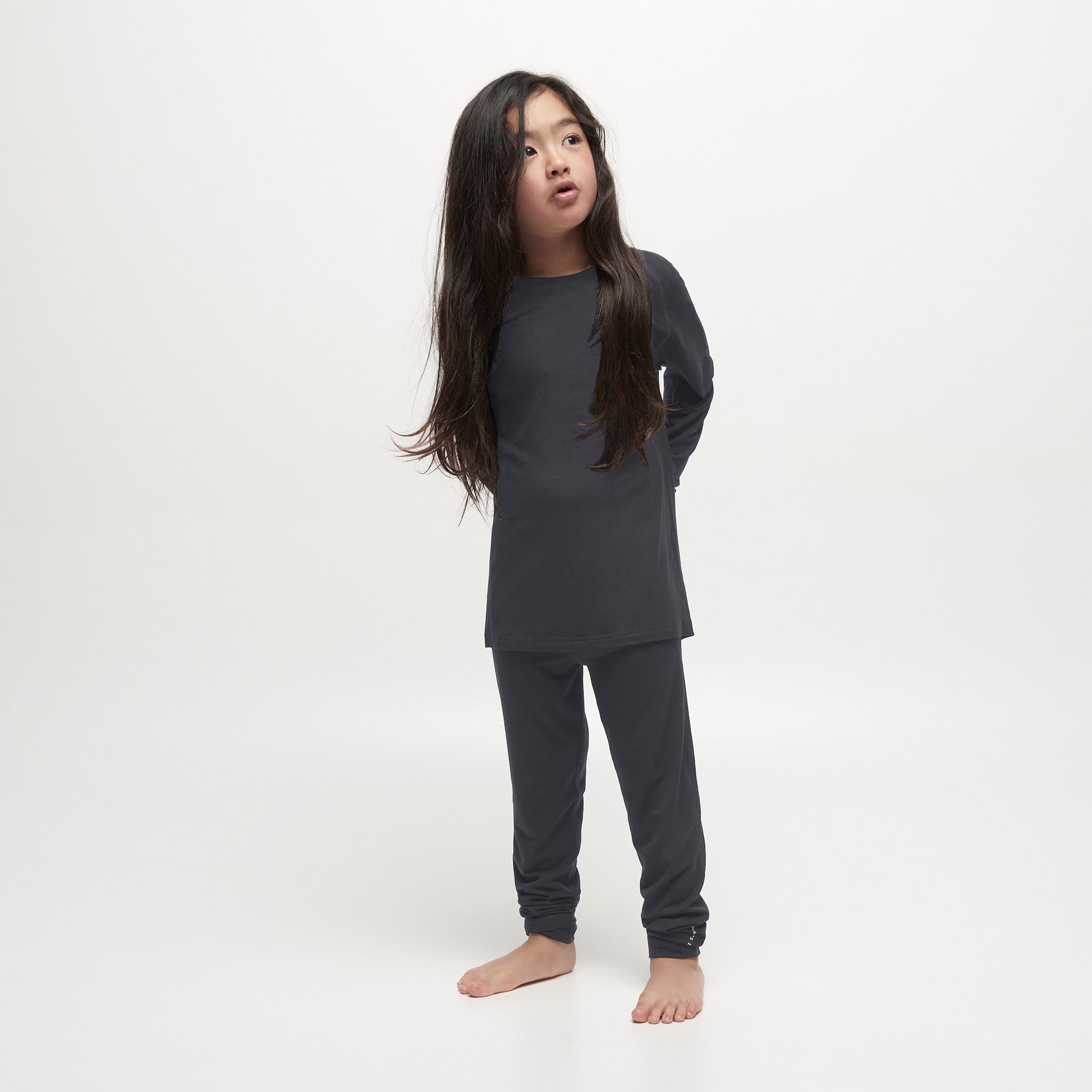 Kids Merino Core Midweight Raglan Base Layer