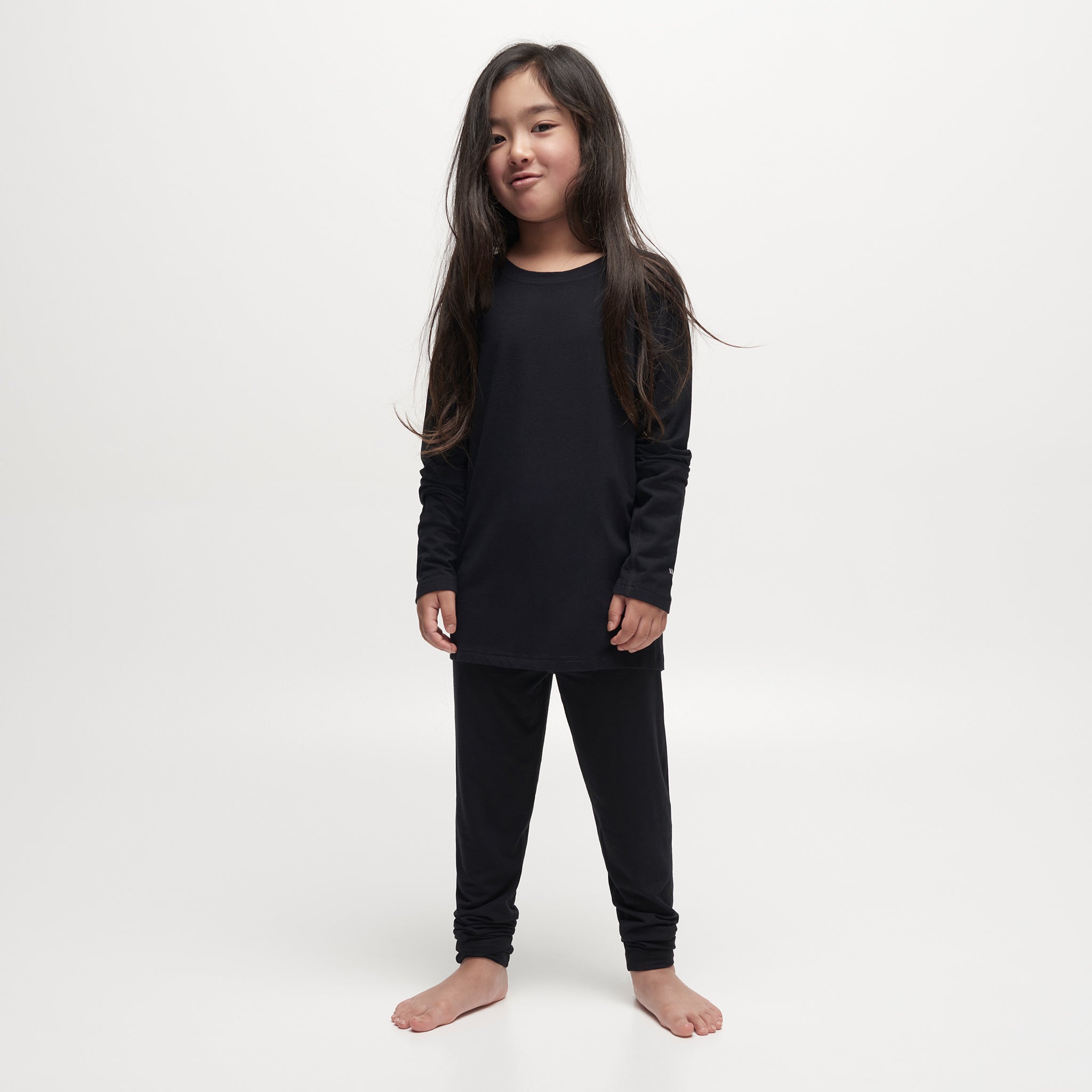 Kids Merino Core Midweight Raglan Base Layer